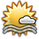 Shallow Fog, Nebel, leicht bewölkt